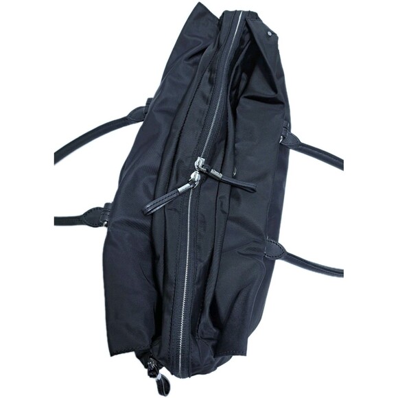 Tumi Black Nylon Leather Voyager Derby Professional Tote Shoulder Briefcase Bag - Picture 8 of 15